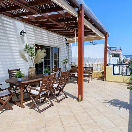 Central Penthouse In Quiet Neighborhood Near Sandy Beach Chania  Luaran gambar