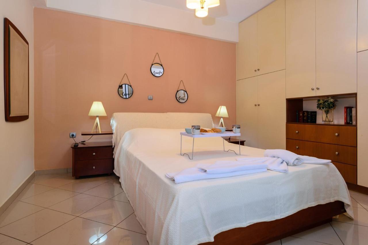 Central Penthouse In Quiet Neighborhood Near Sandy Beach Chania  Luaran gambar