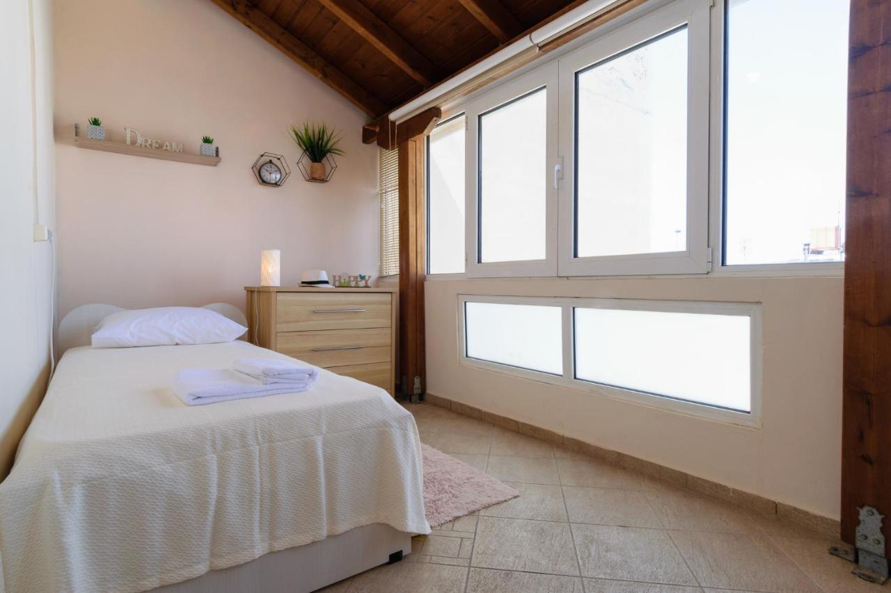 Central Penthouse In Quiet Neighborhood Near Sandy Beach Chania  Luaran gambar