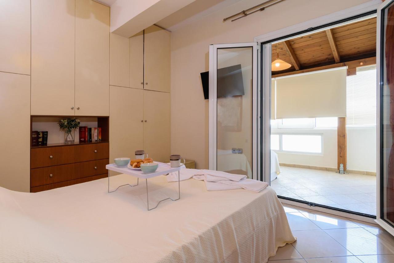 Central Penthouse In Quiet Neighborhood Near Sandy Beach Chania  Luaran gambar