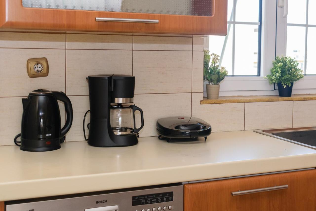 Central Penthouse In Quiet Neighborhood Near Sandy Beach Chania  Luaran gambar